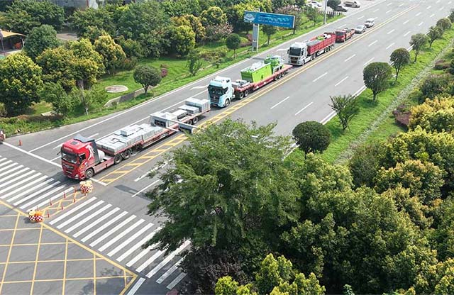 大宏立成套設(shè)備啟運(yùn)哈薩克斯坦：200TPH 產(chǎn)能助力公路建設(shè)